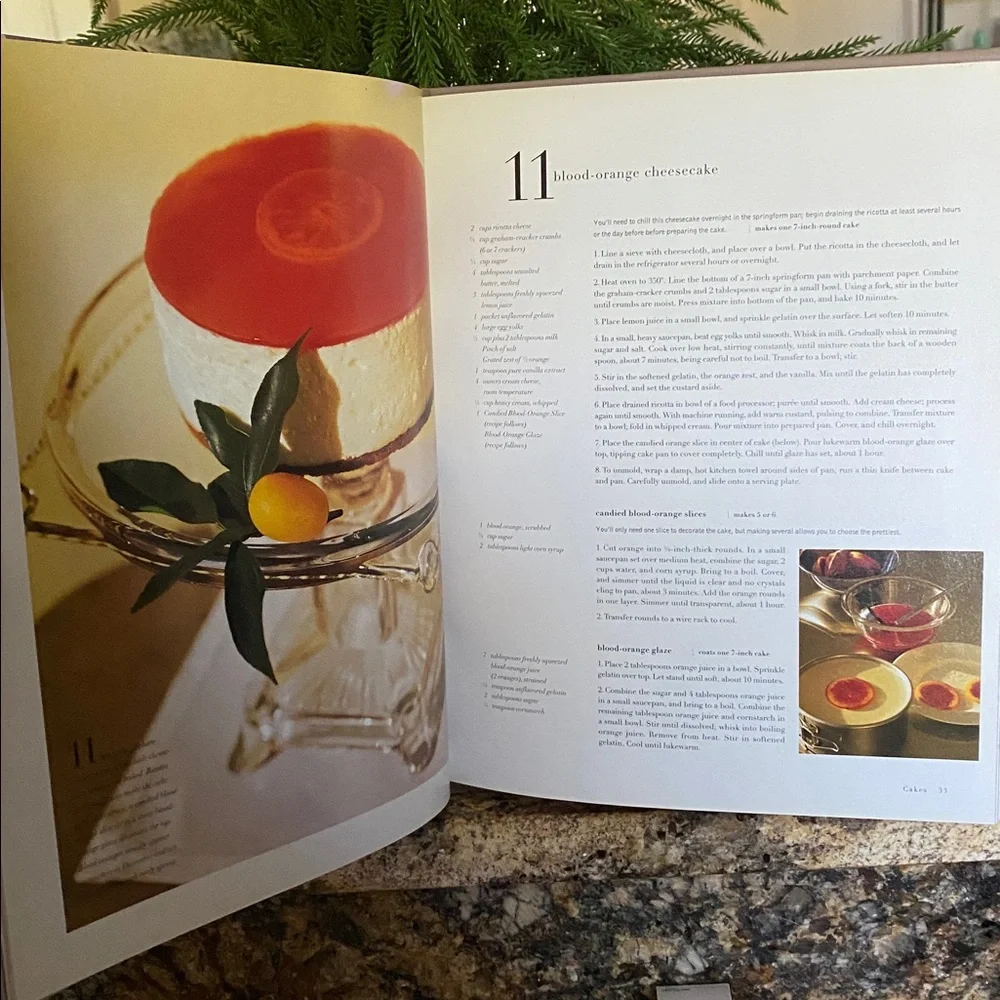 The Best of Martha Stewart Living Desserts cookbook copyright 1998